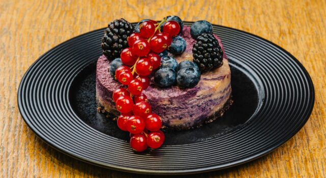 RAW BLAUBEERDESSERT